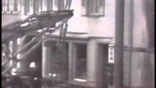 Archival footage depicting the events of Kristallnacht in Buehl