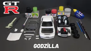 Skyline GTR R32  Nismo Custom  |   GODZILLA   |  RB26 DETT  |  Tamiya 1/24 Model Car  (Part-1)