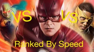 THE FLASH Fastest Speedsters Ranked By Speed! 2021