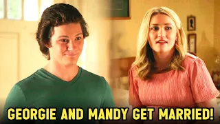 Georgie and Mandy Get Married In Young Sheldon Season 7