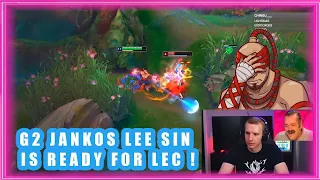G2 Jankos Lee Sin is Ready For LEC !