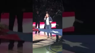 Wanda Gonzalez - National Anthem (Golden State Warriors)