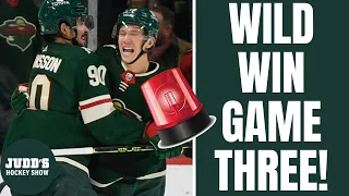 Minnesota Wild WIN vs. Dallas Stars to take 2-1 series lead