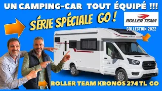 Présentation : ROLLER TEAM KRONOS 274 TL série GO 2022 avec Henry et Bertrand *campingcar33*