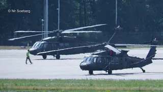 STOP-OVER 5x UH-60, US ARMY, 4th CAB,  at Eindhoven