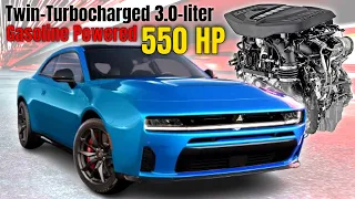 2025 Dodge Charger Daytona Gasoline Powered Twin Turbocharged 3.0 liter Hurricane Engine