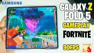 Galaxy Z Fold 5 | Gaming Test | Fortnite 90FPS Calidad Épica (SD 8 Gen2)