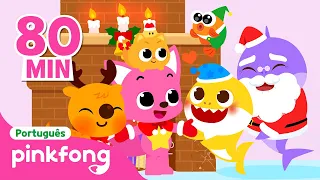 Melhores Canções Natalinas 2024🎄| Carol | + Completo | Pinkfong, Bebê Tubarão! Canções para Crianças