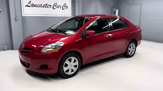 *sold*5 speed manual transmission!  1-owner 2008 Toyota Yaris with only 79,701 miles!