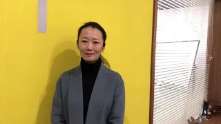 Чжао Тао видеообращение / Zhao Tao greetings