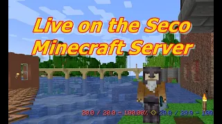 LLAMACRAFT Live Stream On The Seco Survival Server