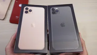 iPhone 11 Pro Max UNBOXING! Midnight Green and Gold!