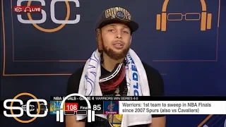 Stephen Curry: There was 'nothing easy about' Warriors winning 2018 NBA title | SC with SVP | ESPN