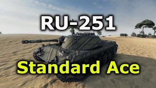 World of Tanks: No Commentary, Just Pew Pew - RU-251 Ace Tanker (Sand River)(9.17.1)