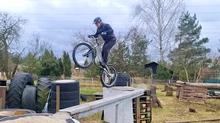 Back in time  biketrial  ECHO PURE 2012 V-Brake   Walery Szulga