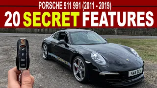 Top 20 Porsche 991 hidden features, tricks & Secrets