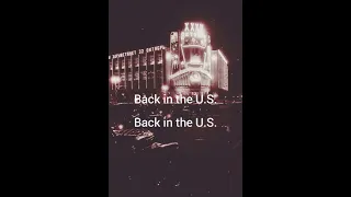 Back in the U.S.S.R-Beatles (LYRICS)