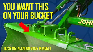 BEST BOLT-ON BUCKET BRACKETS FIX JOHN DEERE'S BAD DESIGN! 🚜