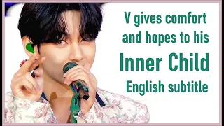 V (BTS) - Inner Child from Map of the Soul ON:E concert [ENG SUB] [Full HD]