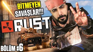 SAVAŞLAR BİTMİYOR!! HERKES BİZLE SAVAŞIYOR!! (Bölüm #6) | EKİPLE RUST | Barış Can