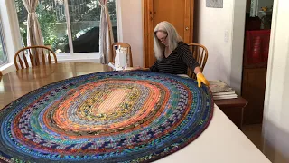 Giant jelly roll rug