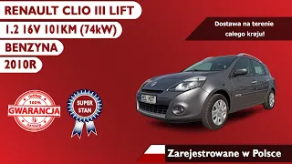 🇩🇪 Auta z Niemiec! 🇩🇪 Renault Clio III Kombi PHU Hel-Mot Auto Handel Komis