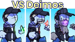 Friday Night Funkin: VS Deimos FULL WEEK [Smoke Em Out Struggle/Cutscenes/Ending] Madness Combat Mod