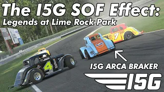 Legends car at Lime Rock Park: The I5G SOF Effect