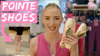 CLAUDIA GETS FITTED FOR POINTE SHOES!