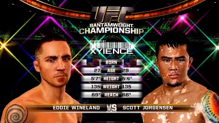 UFC Undisputed 3 Gameplay Scott Jorgensen vs Eddie Wineland