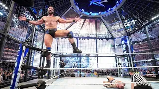 wwe elimination chamber 2024 full match highlights Logan Paul knocks out Randy Orton WWE highlights