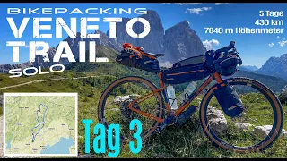 Veneto Trail solo 2023 - Tag 3 - Gravel Bikepacking mit Drohne
