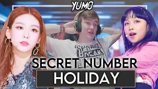 Another great Song! HOLIDAY by SECRET NUMBER | REACTION