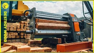 Amazing Homemade Firewood Processing Machine, Super Fast Wood Cutting Machine On Another Level 🪓13