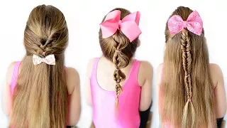 3 - 5 Minute Hairstyles! Easy Little Girl Hairstyles