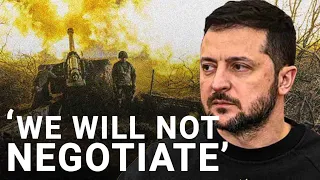 Ukraine will not negotiate with Russian terror