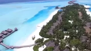 Anantara Dhigu Maldives from above