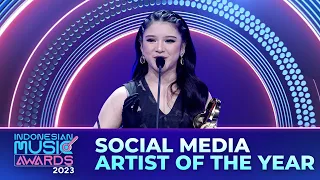 KELASS! Tiara Andini Sebagai Pemenang Social Media Artist Of The Year | INDONESIAN MUSIC AWARDS 2023
