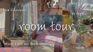 in depth room tour: where i get my decor + more