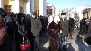 Вінниця: Акції протесту проти дій силовиків (HD)