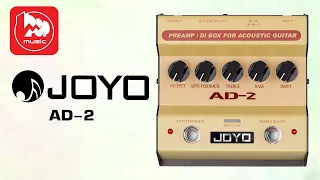 [Eng Sub] JOYO AD-2 preamp with DI box for electric acoustic guitar