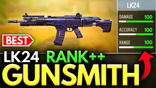 THIS RECOIL LESS LK 24 IS THE BEST | LK 24 BEST RANK BUILD FOR COD MOBILE|