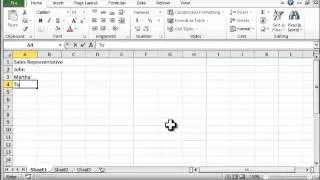 Excel 2010: How To Indent a Cell - Tutorial Tips and Tricks