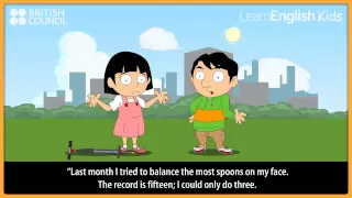 Record breakers - Kids Stories - LearnEnglish Kids British Council