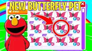 I TRADED 100 NEW BUTTERFLY PETS....(adopt me rich trades)
