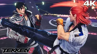 Tekken 8 – Jin Vs Hwoarang Epic Tournament Full Fight Scene 4K UHD