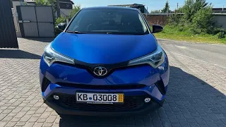 Обзор Toyota Hybrid C HR 2019г. привезена из Германии