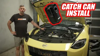 Nissan Z Proto Z1 Catch Can Install - Motive Garage