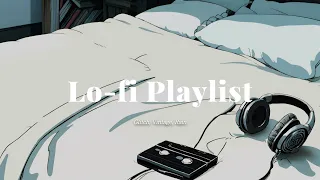 For a relaxing mind, Lofi Chill Rainy Playlist 4K📻Start to Relax Study to Work to📖Without lyrics