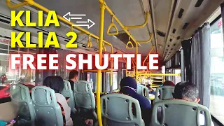 ✅ FREE Shuttle Bus Between KLIA and KLIA 2, Location & Timings - Kuala Lumpur International Airport